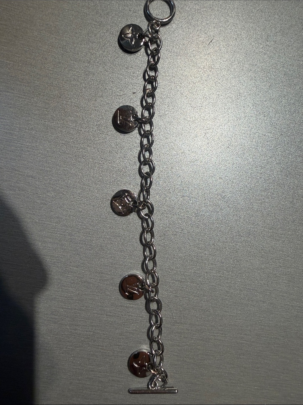 Inspired Silver Charm Toggle Chain Bracelet - Women's Jewelry